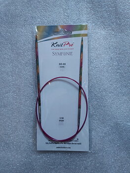 Knitpro Symfonie rundstickor 60cm 3.50mm 