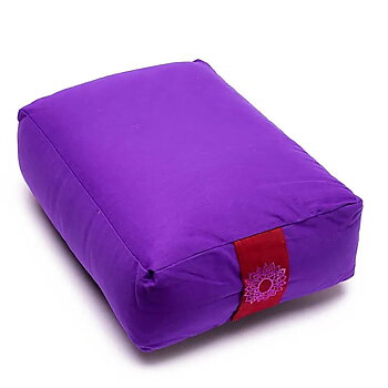  Chakra Meditationskudde  Yoga Bolster  -  Lila 