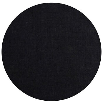 Bordsduk rund Classic svart 170cm, Lovely Linen