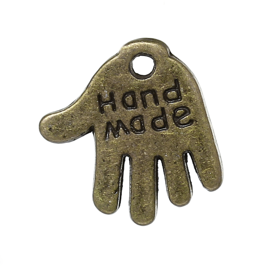 Berlock ,  Handmade , Hand Brons - 2