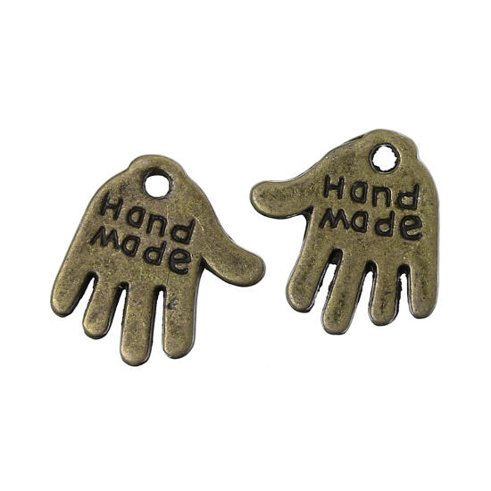 Berlock ,  Handmade , Hand Brons