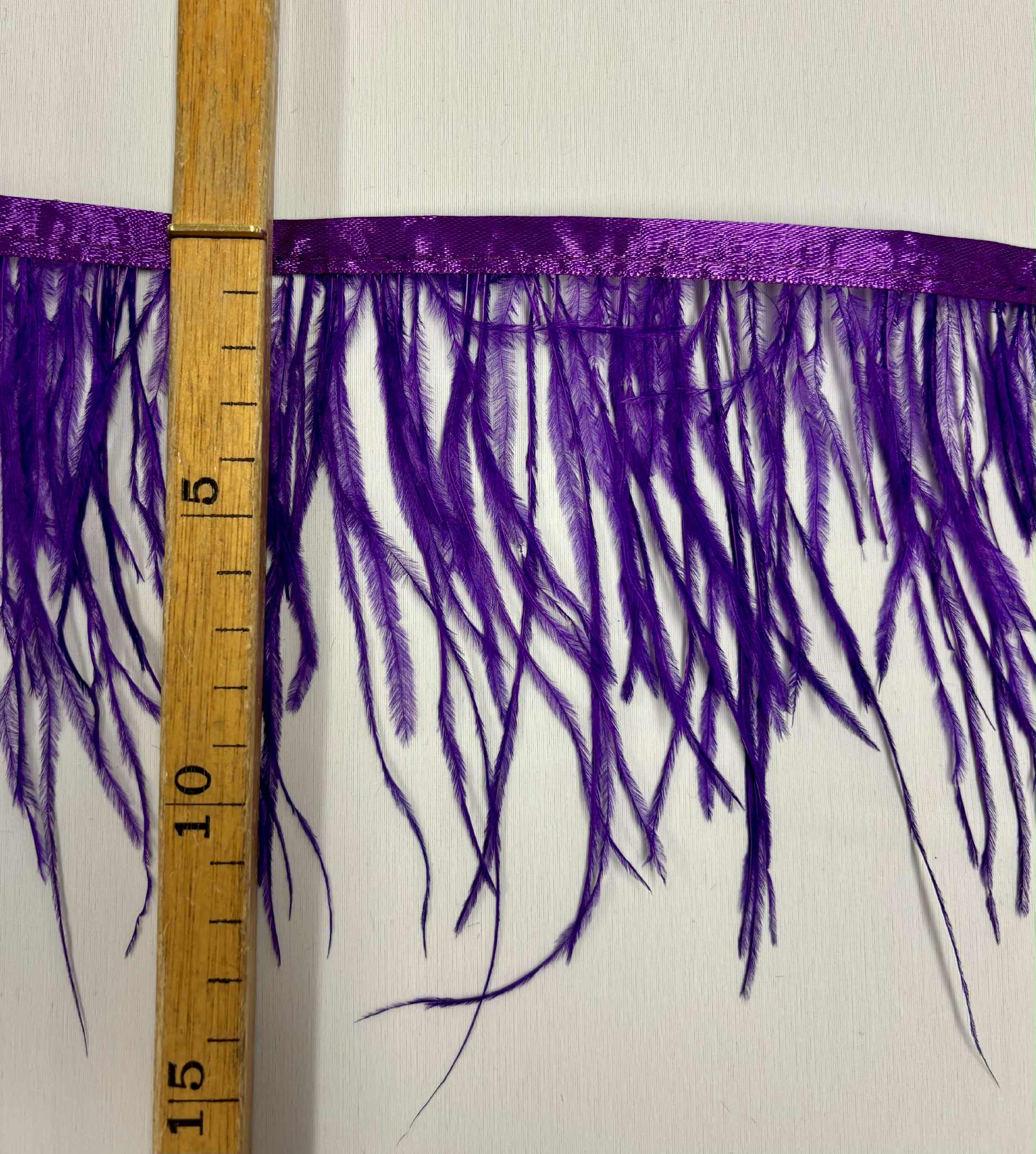 STRUTSFJÄDERFRANS - purple - 3
