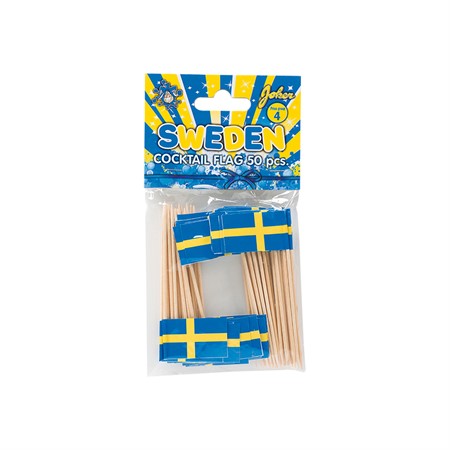 COCKTAIL FLAG SWEDEN 50-P - 2