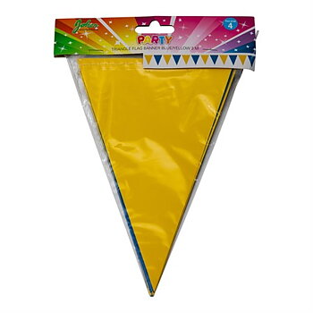 Banner Gul/Blå 