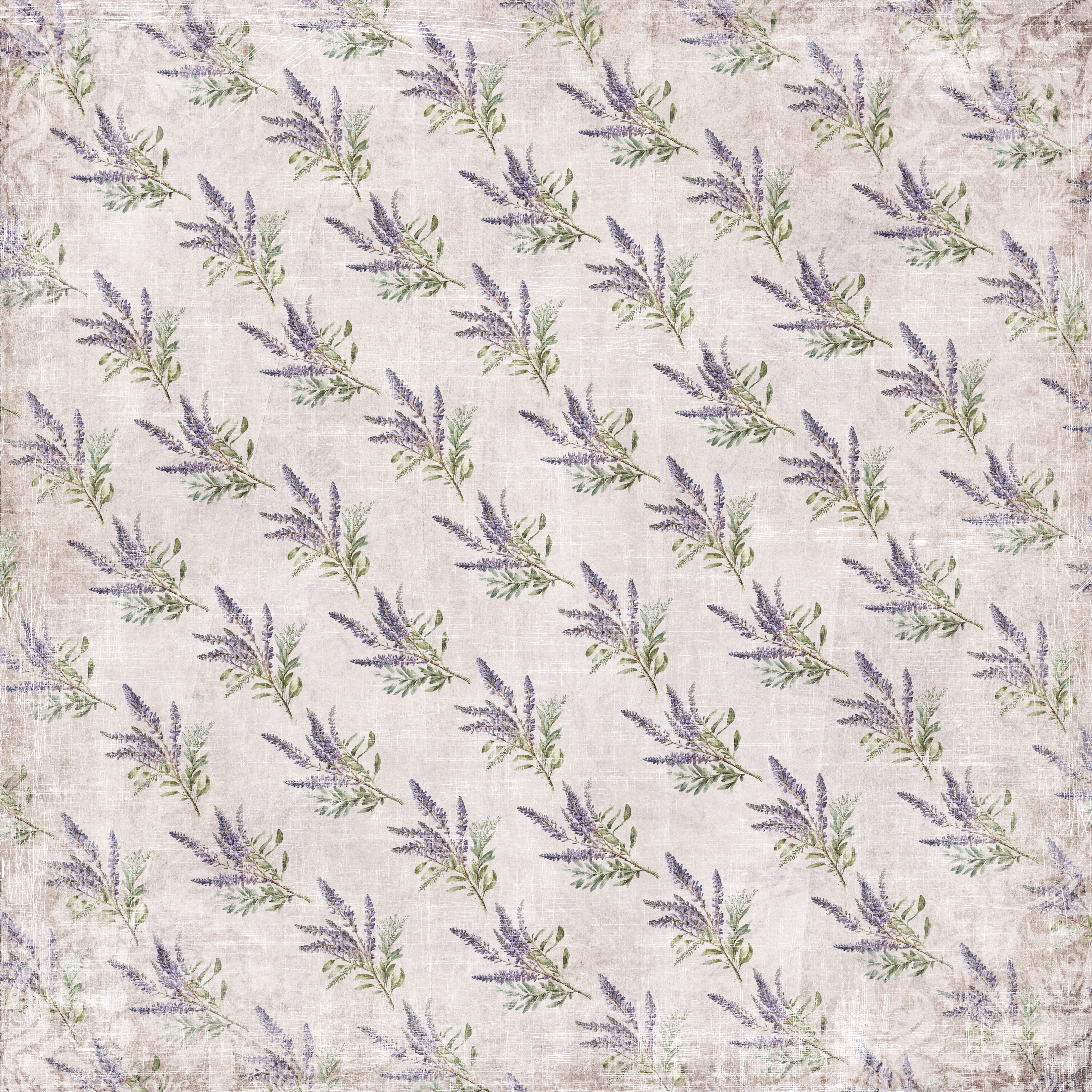 Papper Reprint -Provence - Lavender