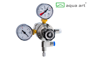 CO2 Manometer, 2 klockor Aqua Art