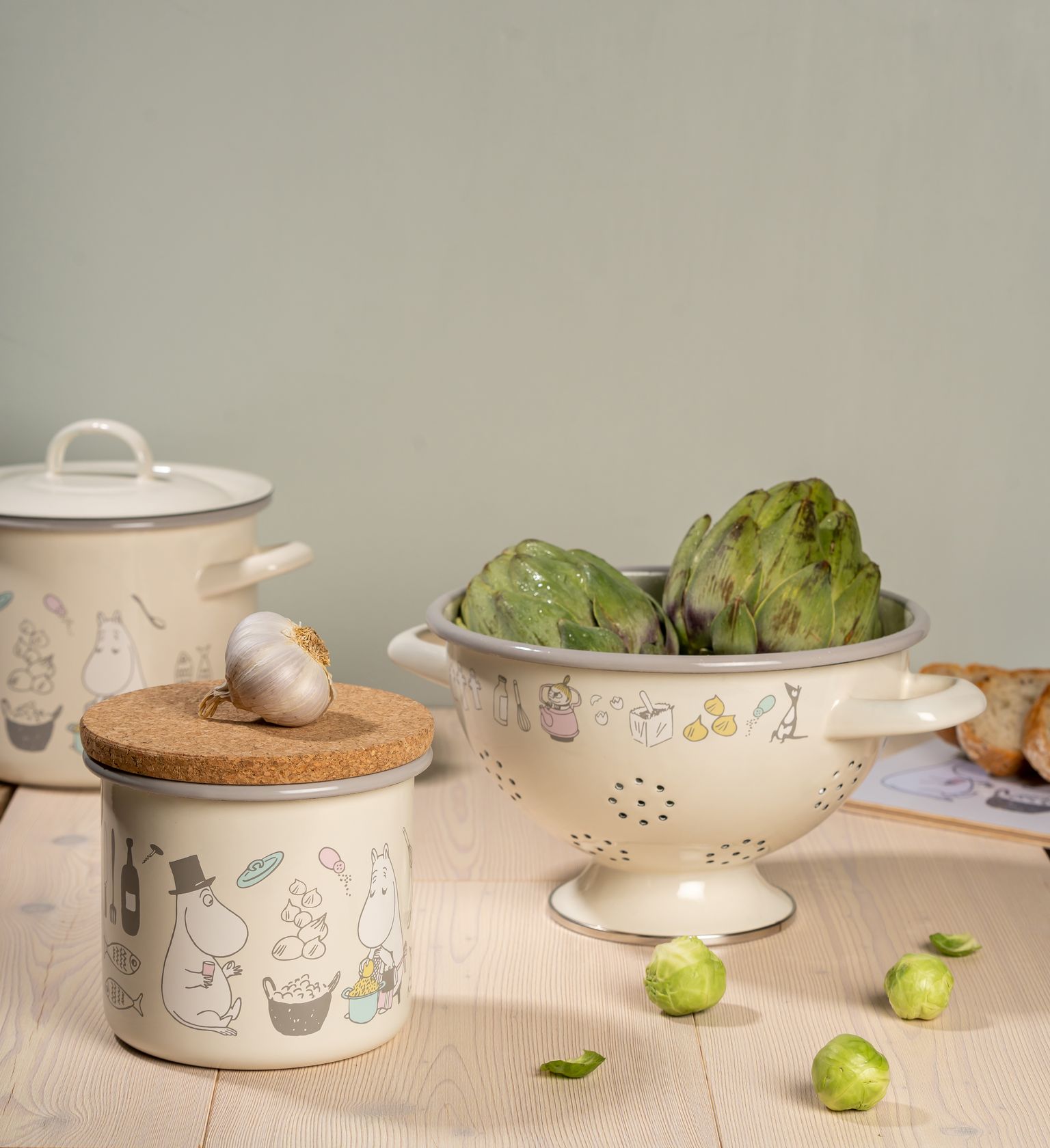 Moomin enamel products