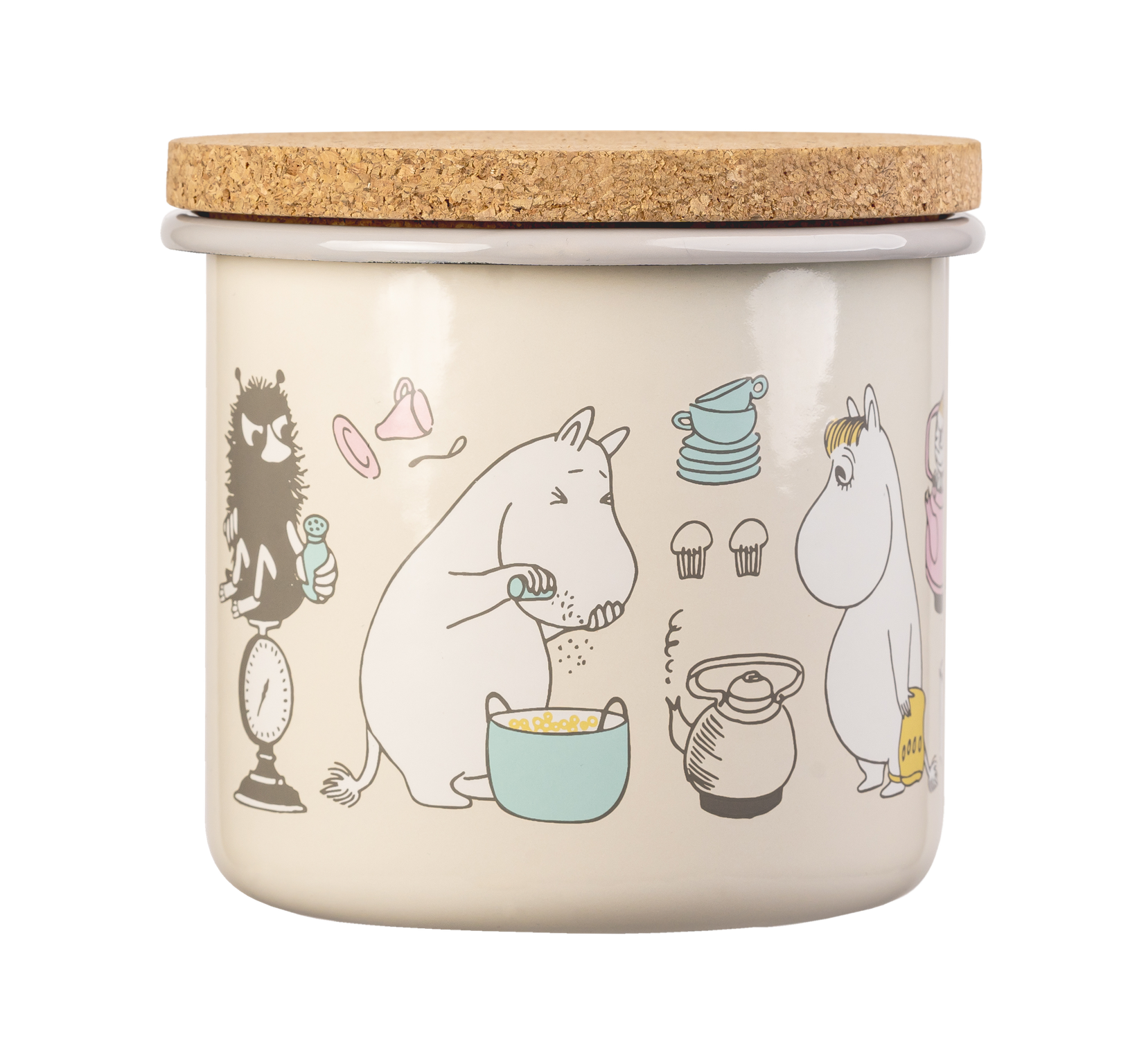 Mumin Emaljburk 1,3 liter - Bon Appétit - 3