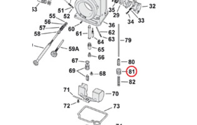 Mikuni Accelerator Pump plunger