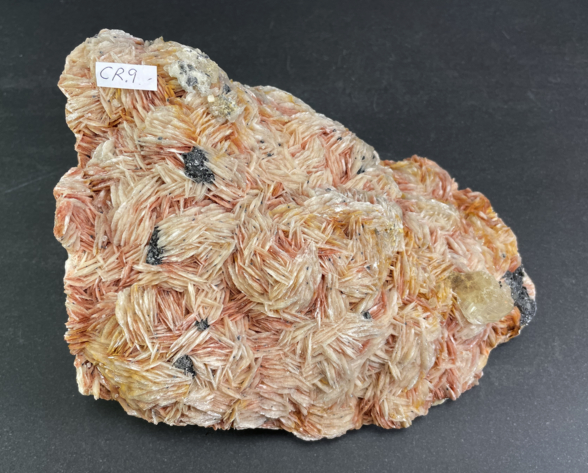 baryt med cerrusit kristaller och galena - 9