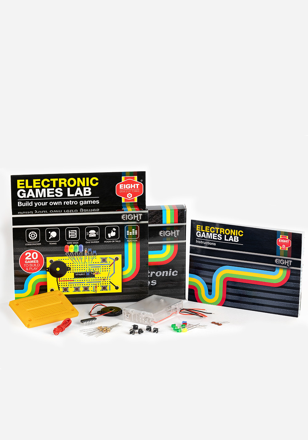 Electronic Games Lab DIY kit Moderna Museet's Shop