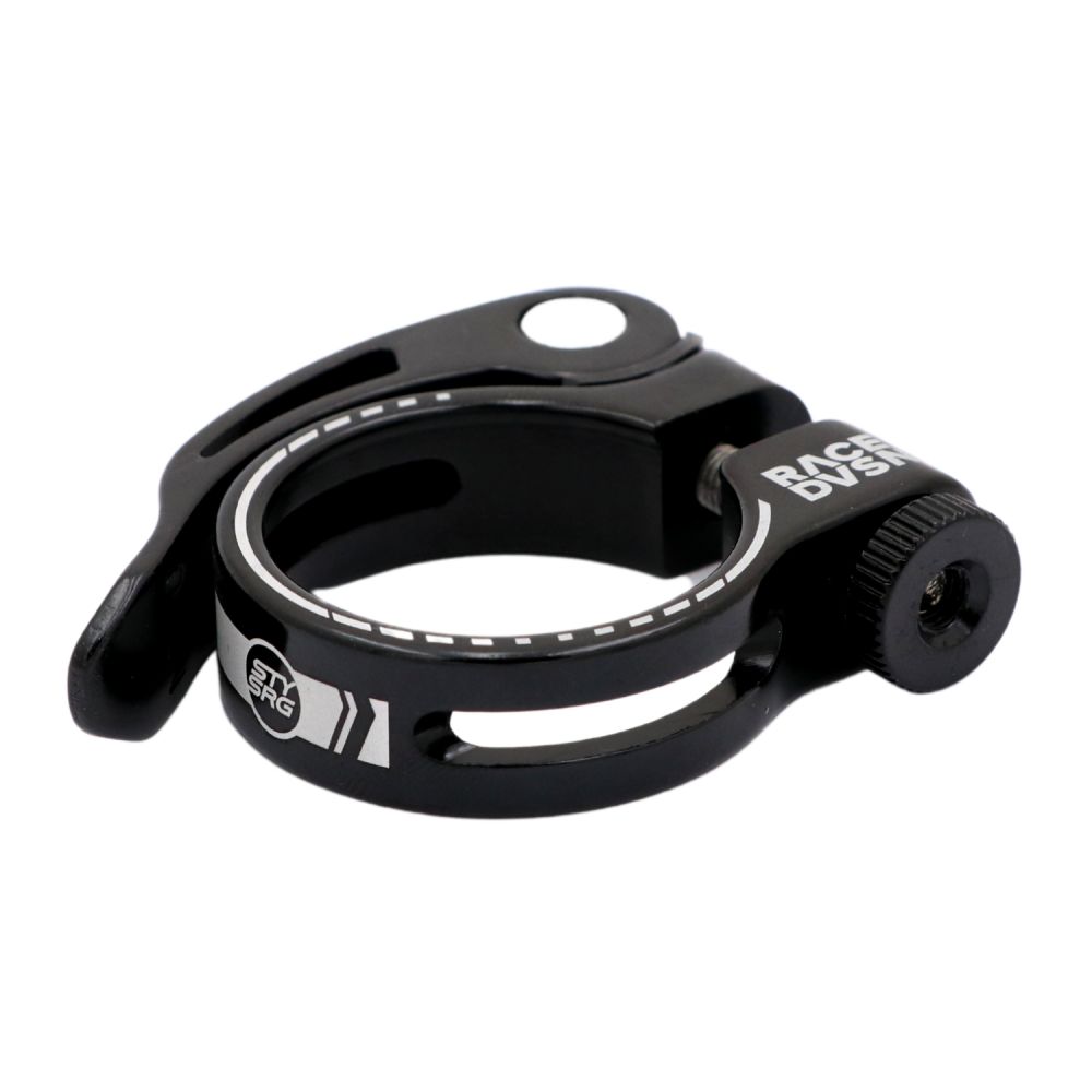 STAY STRONG RACE DVSN SEAT CLAMPS BLACK 