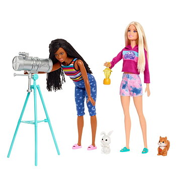 Barbie Camping Tält inkl 2 Dockor