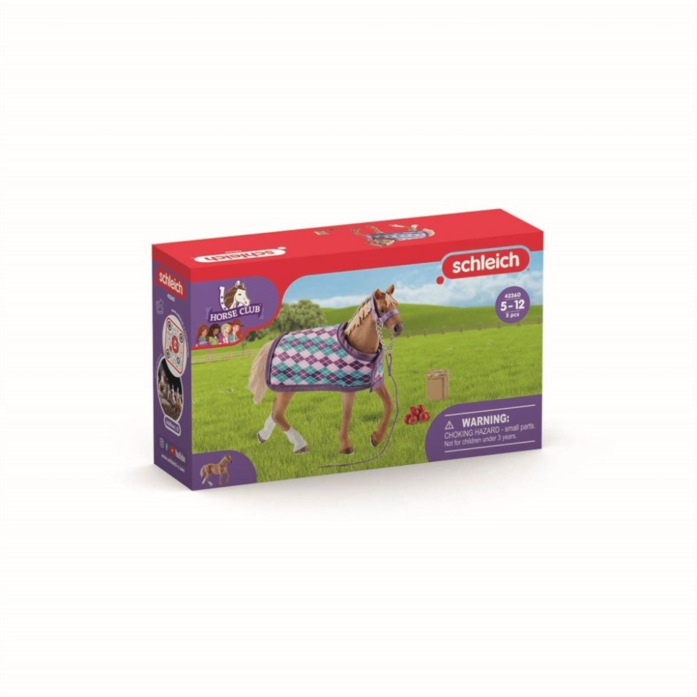 Engelsk Fullblod med Filt - Schleich