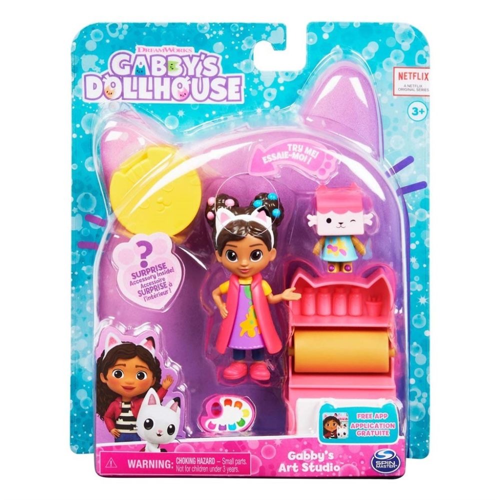Gabby's Dollhouse Cat-tivity Pack, Gabby's Art Studio