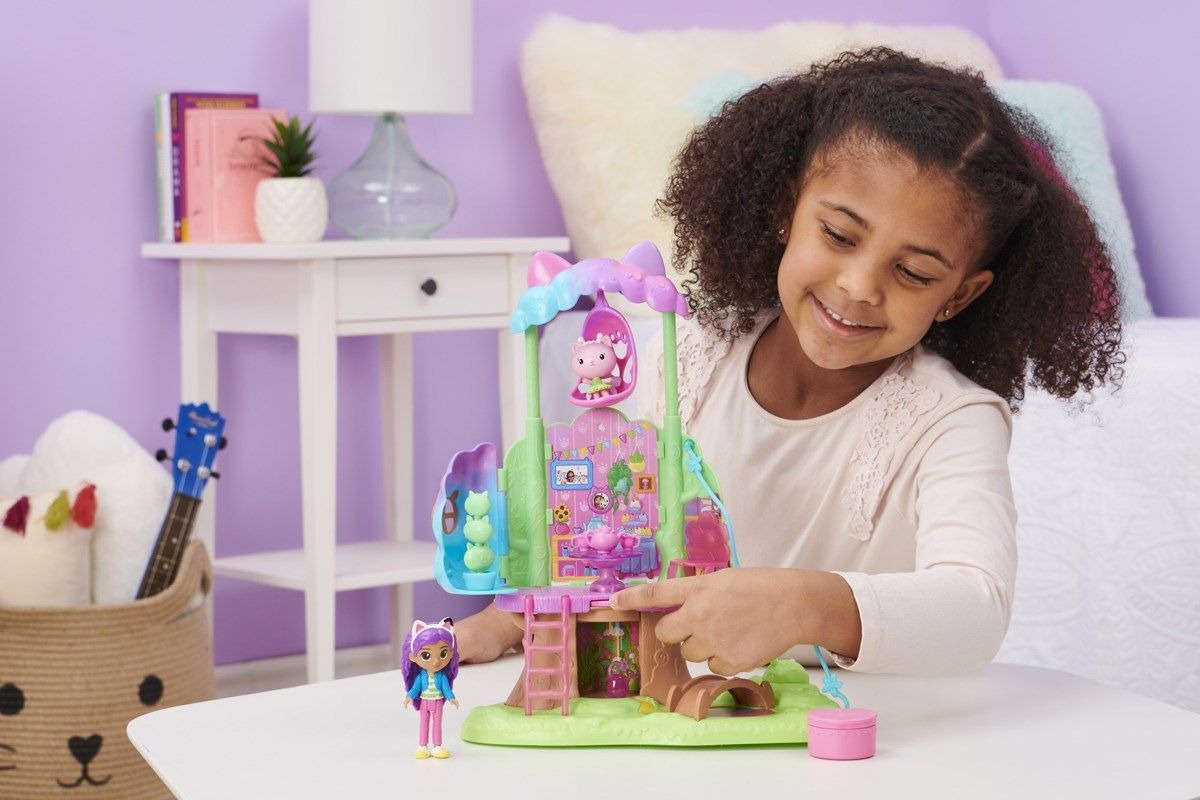 Gabby´s Dollhouse Kitty Fairy's Garden Treehouse - 4