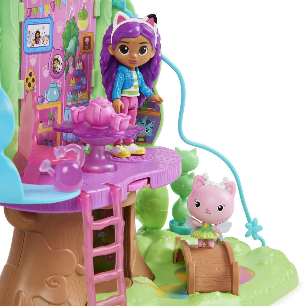 Gabby´s Dollhouse Kitty Fairy's Garden Treehouse - 5