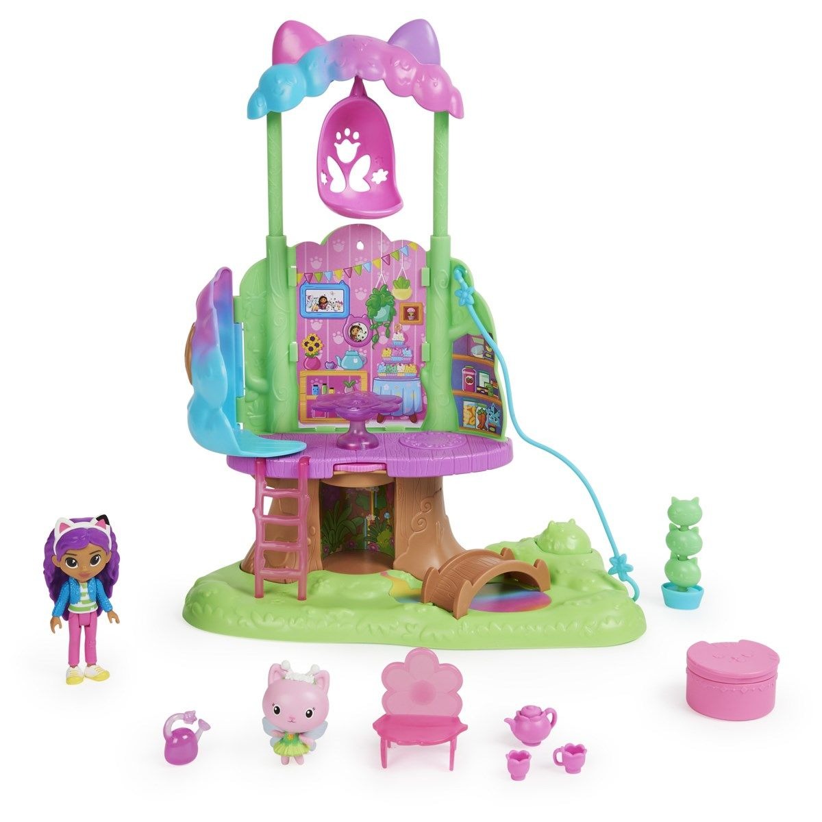 Gabby´s Dollhouse Kitty Fairy's Garden Treehouse - 6