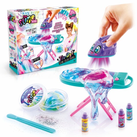 So Slime Batik Slime med Färgbyte inkl. Strykbräda & Strykjärn - 2