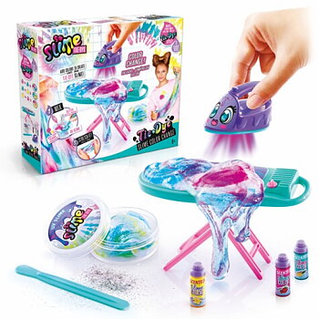 So Slime Batik Slime med Färgbyte inkl. Strykbräda & Strykjärn