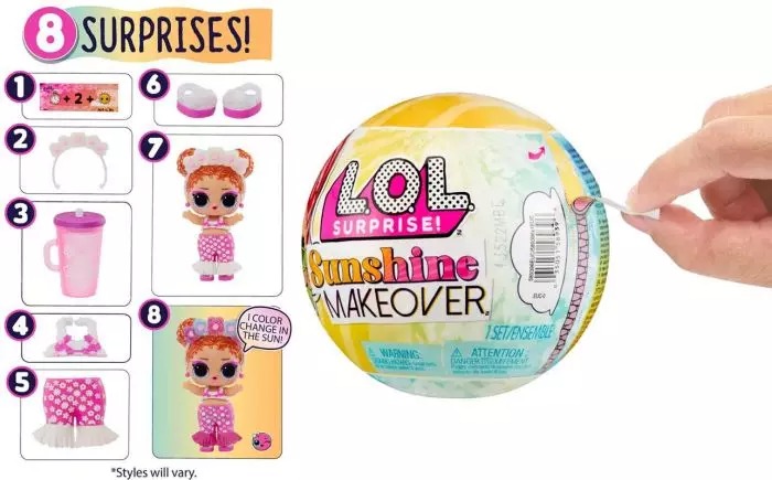 L.O.L. Surprise Sunshine Makeover Docka - 2