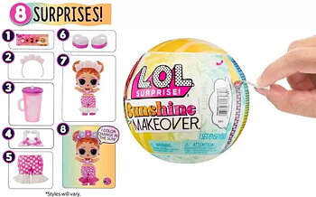 L.O.L. Surprise Sunshine Makeover Docka