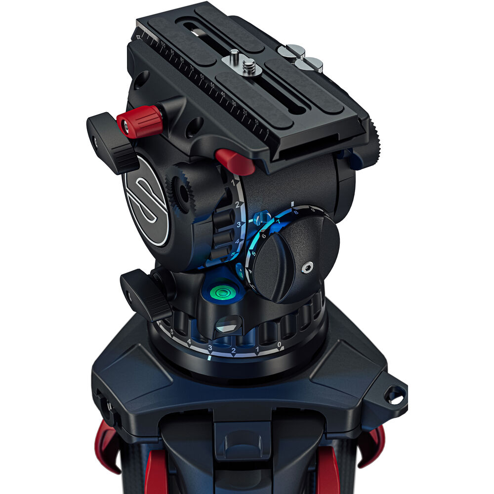 Sachtler Aktiv10 Flowtech100 MS Tripod - 8