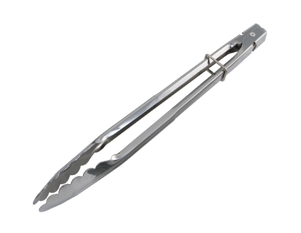 Salladstång rostfri, 23 cm