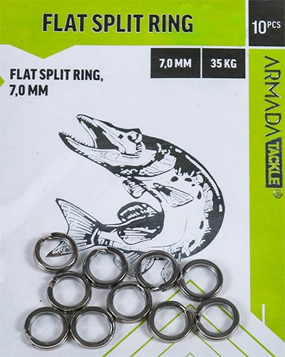 Spring rings designed to give you maximum safety and ease when changing the hook on the kite