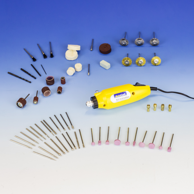 ROTACRAFT RC12/75A TOOL KIT PLUS 75 ACCESSORIES (EU PLUG) - 2