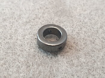 Hematit, cirkel ca. 10mm x 3,7mm  5st/fp Pris/fp ( pressat ) (0,8)