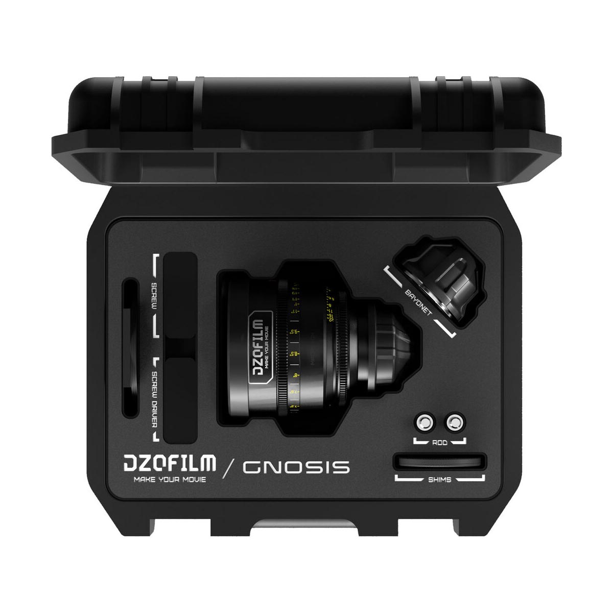 DZOFilm 24mm T2.8 Gnosis Macro Prime Lens (LPL med PL & EF Mounts, Metric) – för filmskapare - 5