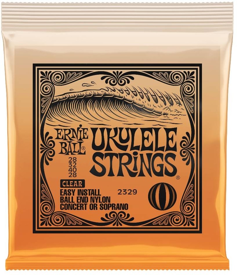 Ernie Ball 2329 String set for Ukulele - Clear