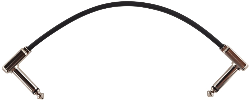 Ernie Ball 6226 15cm Svart Flat Patchkabel