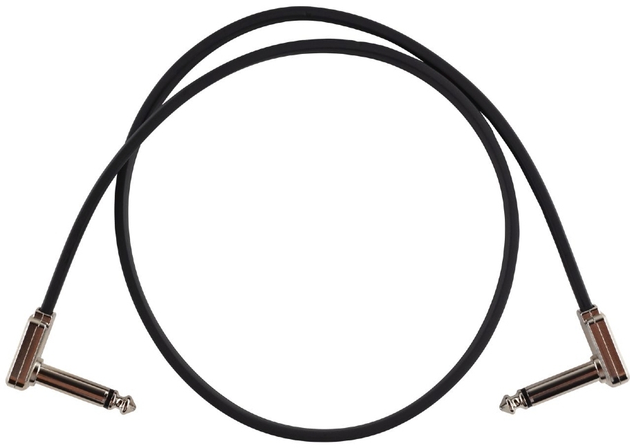 Ernie Ball 6228 61cm Svart Flat Patchkabel
