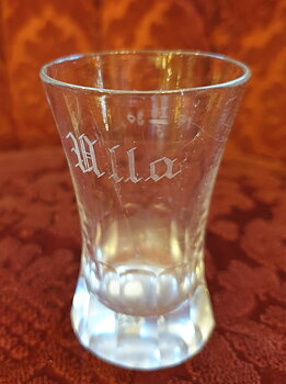 Shot glass engraved Ulla