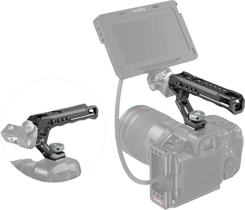 SmallRig Universal Top Handle with Cold Shoe 2094C - 5
