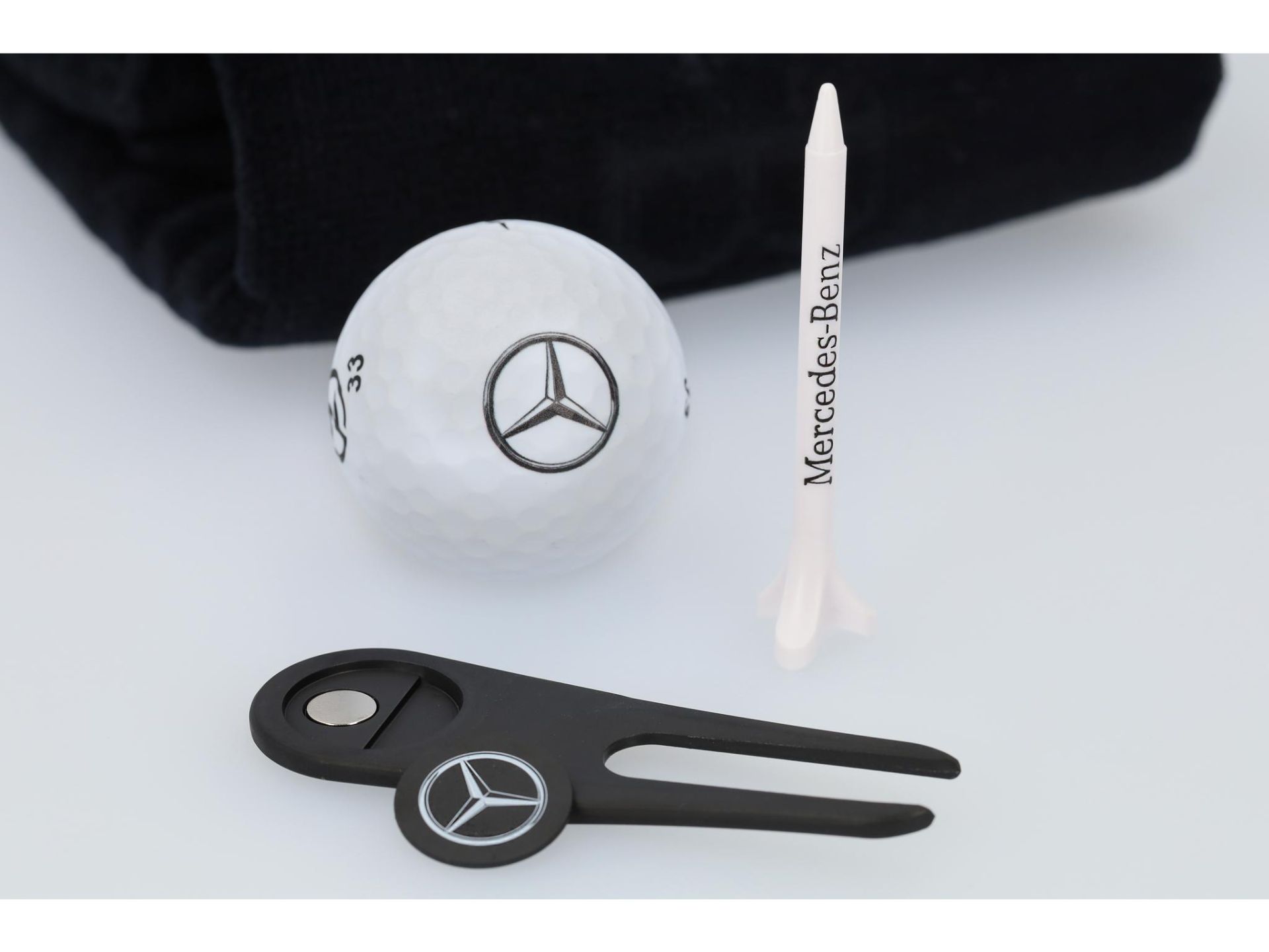 Mercedes Benz ORIGINAL golfset svart - 3