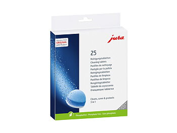 Jura 3 i 1 Rengöringstabletter