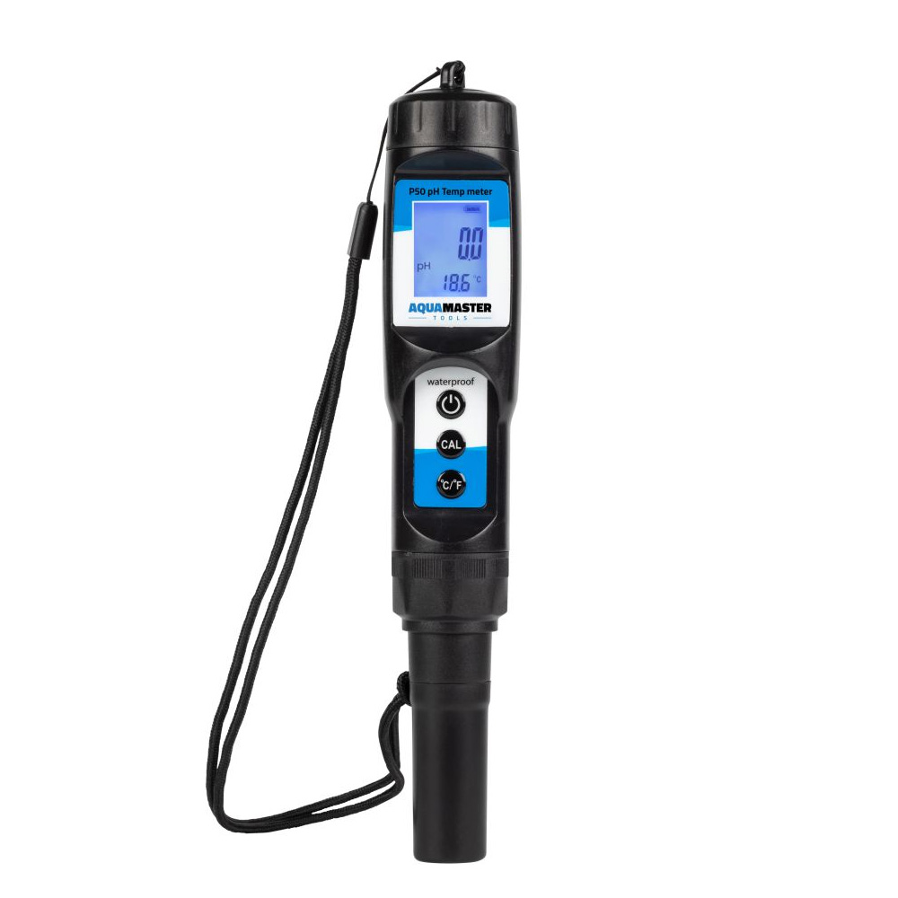 AquaMaster P50 Pro pH Temp mätare