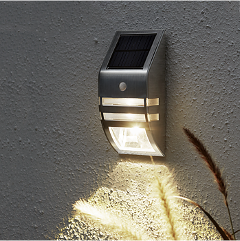 Solar væglampe Wally Motion Sensor Star Trading