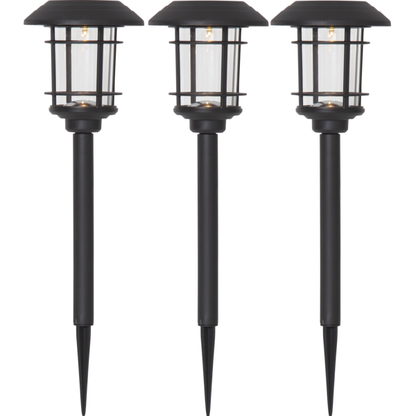 Solcellelys Fride 3-pack Star Trading - 2