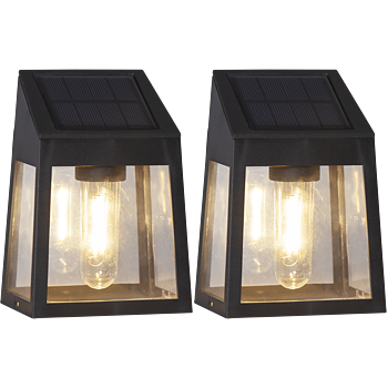Solar væglampe Wally 2-pack Star Trading