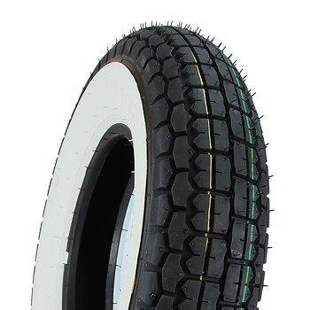 Däck Mitas B13 4,00x8 med vit sida