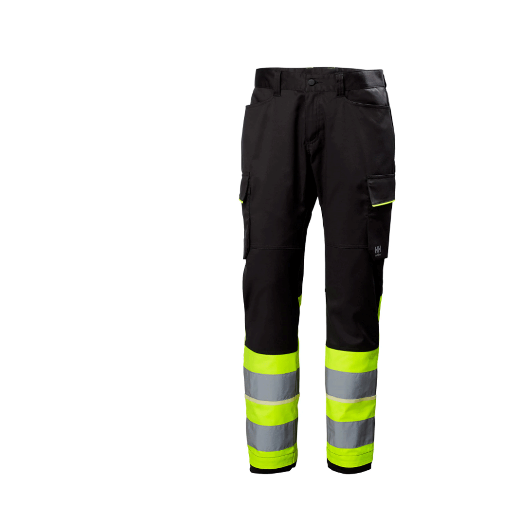Huoltohousut Helly Hansen Class 1 Keltainen/harmaa - 2