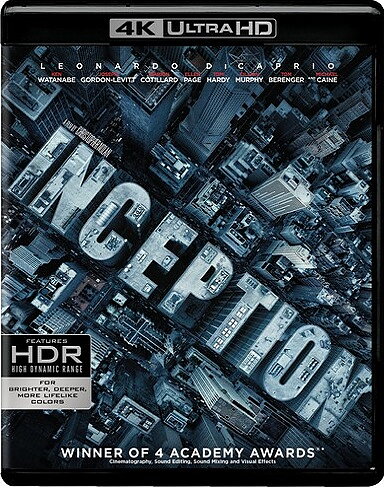Inception (BLU-RAY 4K ULTRA HD + BLU-RAY)