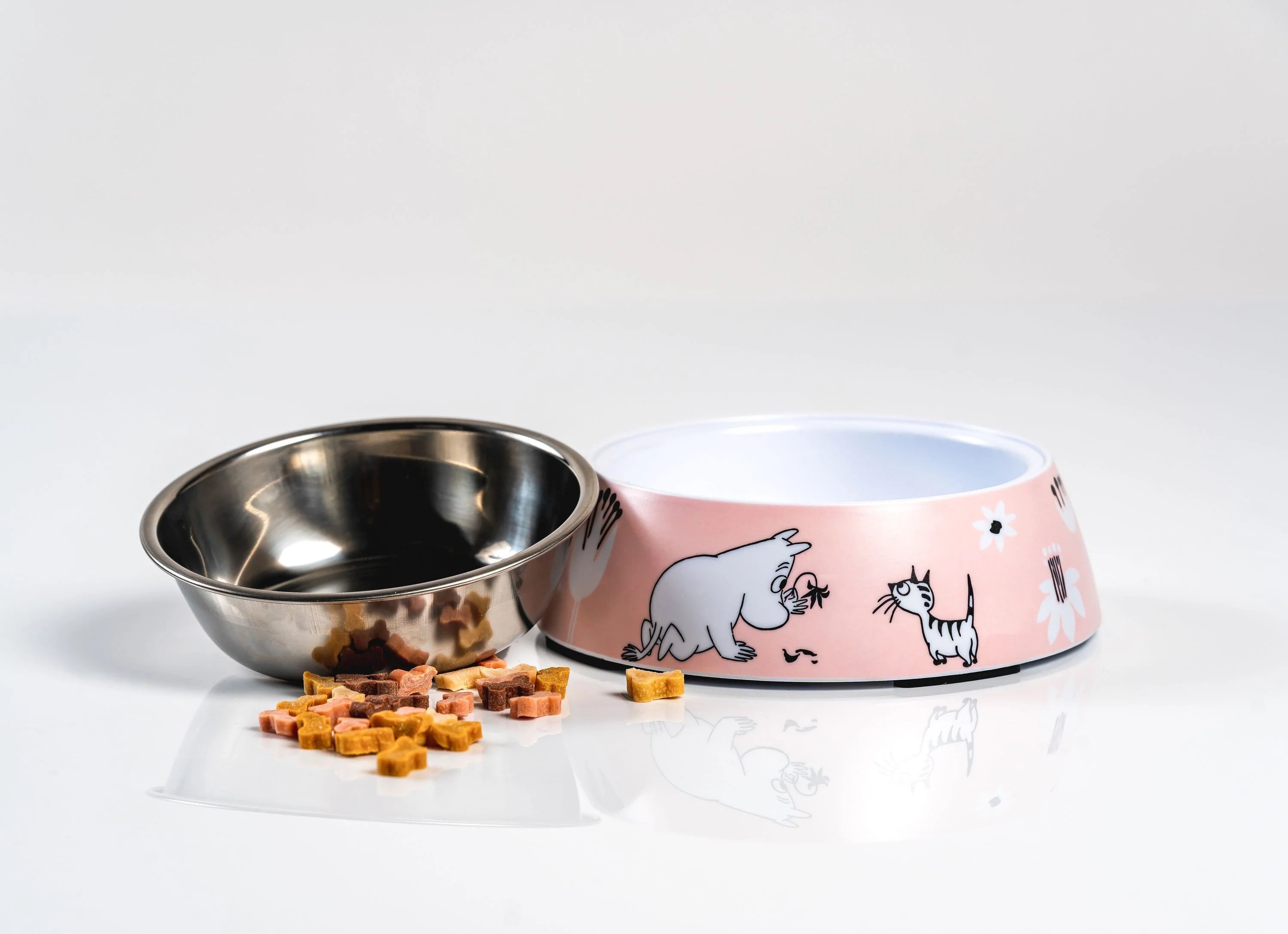 Moomin Pets food bowl S 14 cm-Pink - 4