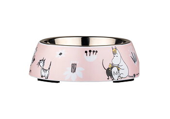 Moomin Pets - Matskål S 14 cm, Rosa