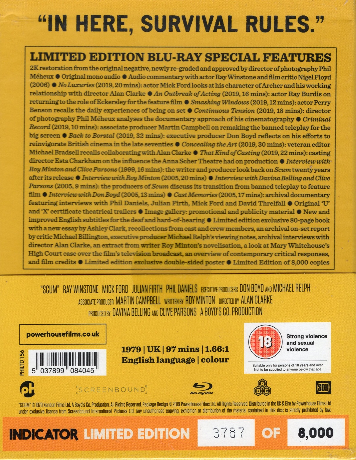 Scum (Limited Edition) (ej svensk text) (Blu-ray) - 2