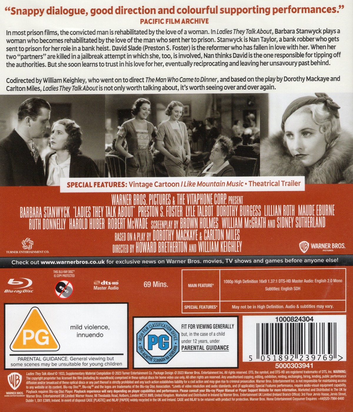 Ladies They Talk About (ej svensk text) (Blu-ray) - 2